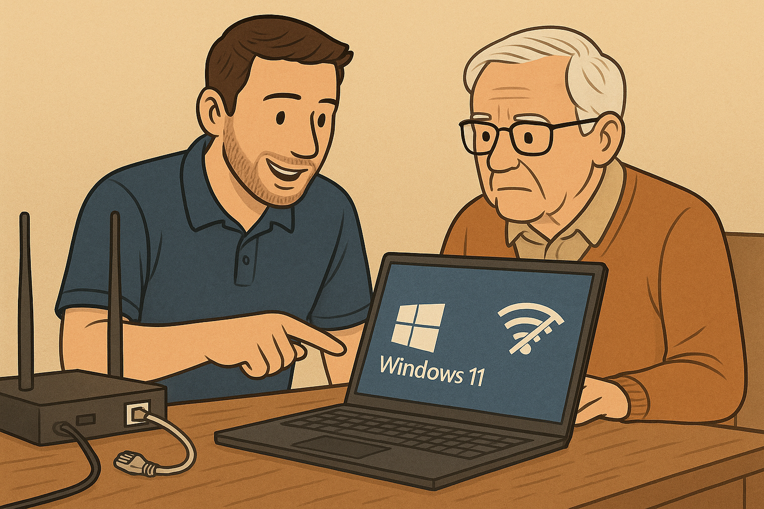 Windows 11 - nur Ethernet, kein WLAN