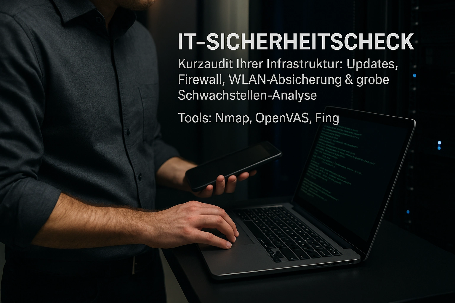 IT-Sicherheitscheck bei Mittelständler