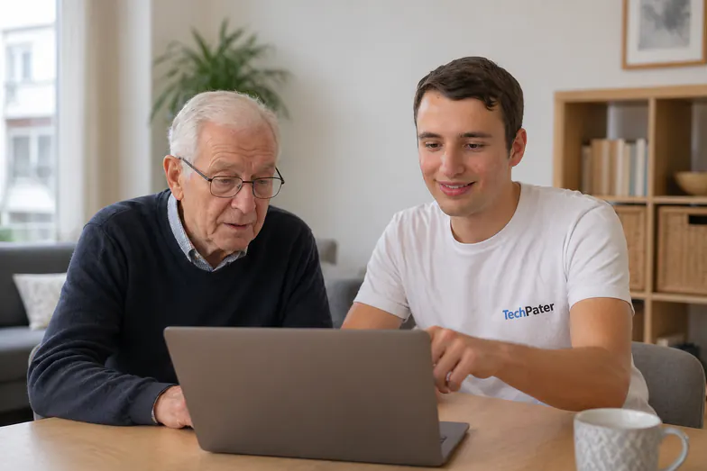 Computerprobleme vor Ort prüfen