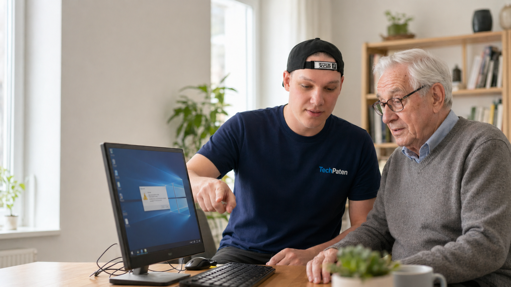 Computerhilfe für Senioren vor Ort