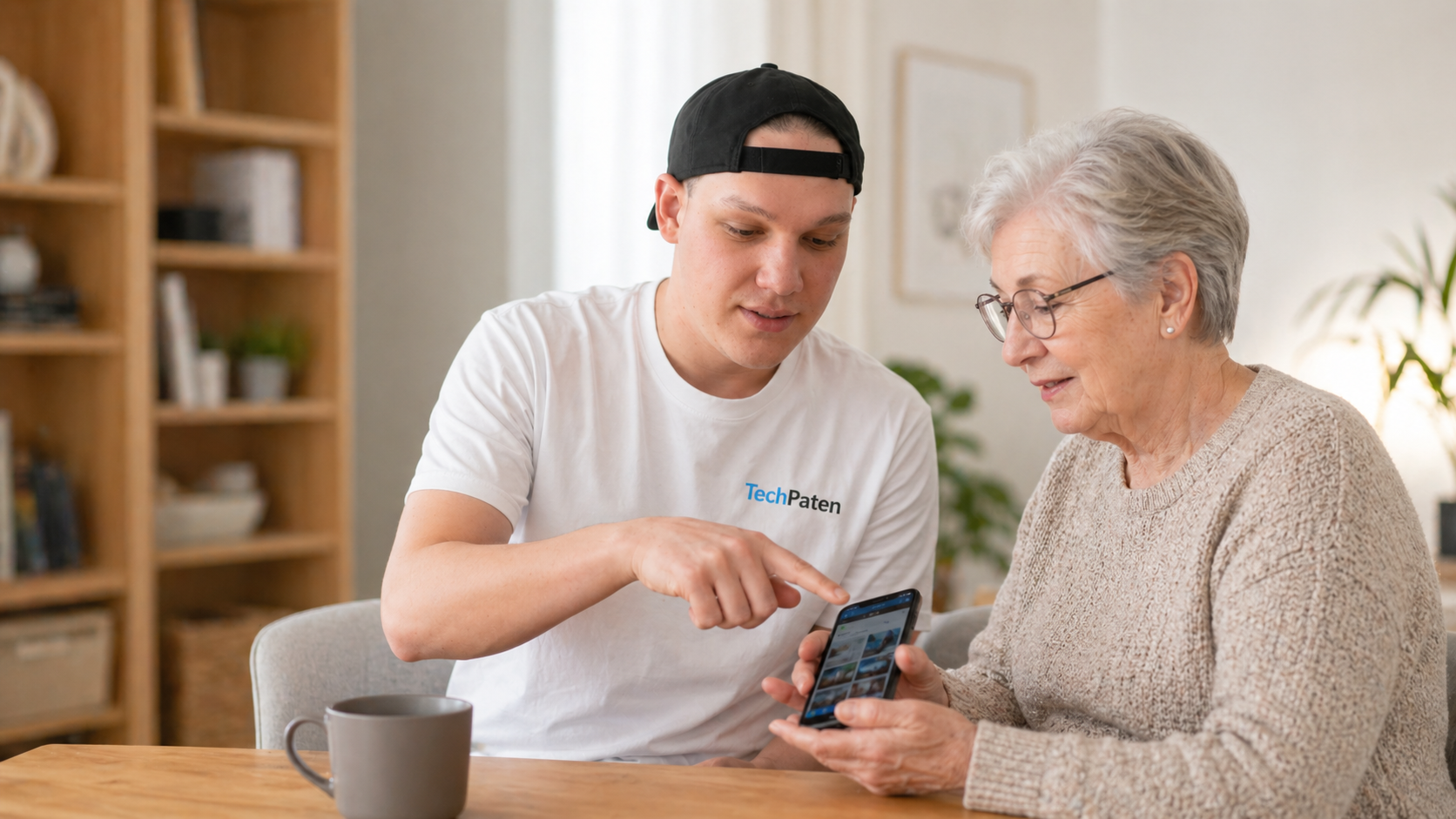 Handy Hilfe für Senioren